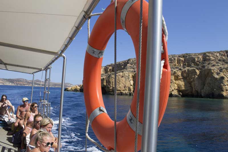 sparos daily cruises private cruises boat day trip paros island gallery 13