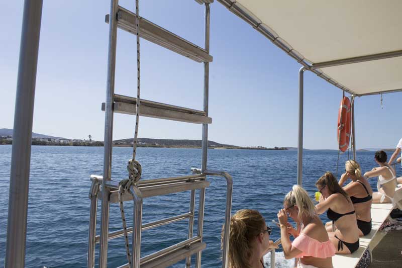 sparos daily cruises private cruises boat day trip paros island gallery 7